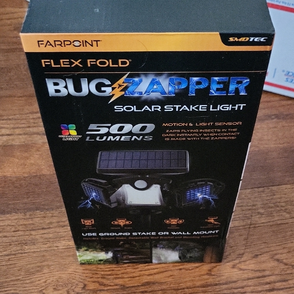 Farpoint Bug Zapper Solar Stake Light